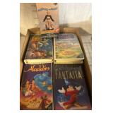 VHS Tapes Including Disney Titles