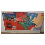 David Hockney Retrospective 1988 Poster w3