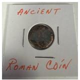 Ancient Roman Coin in Paper Display Holder