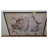 Framed Kunsthaus Zurich Exhibition Poster w3