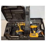DeWalt Cordless Drill/Driver Set with Cases