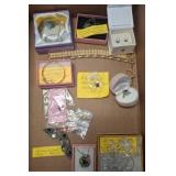 Jewelry Lot with Bracelets and Earrings
