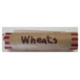 Roll of Wheat Pennies in Paper Wrapper