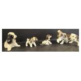 Ceramic Dog Figurines, Assorted Sizes