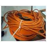 Orange Extension Cord with Reel