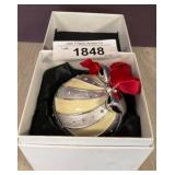 Pandora Ornament with Box and Ribbon Accent