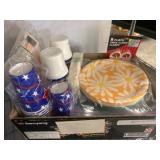 Picnic Supplies with Patriotic Theme