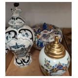 Ceramic Decoratives, Delft & Asian Design