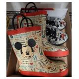 Disney Mickey Mouse Rain Boots and Sneakers