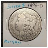 1896-O Morgan Silver Dollar Coin