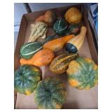 Decorative Faux Gourds and Pumpkins Assortment