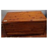 Cedar Chest with Divided Interior Storage