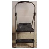 Cosco Two-Step Folding Stool with Handrail