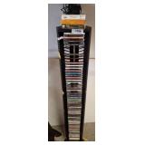 CD Collection with lighted-Standing cd tower