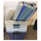 Plastic Storage Totes With Lids