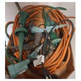 Outdoor Extension Cords with Light Fixtures