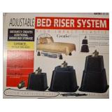 Adjustable Plastic Bed Riser System