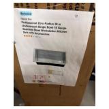 36-Inch Undermount Stainless Steel Kitchen Sink