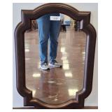 Rectangular Wall Mirror with Decorative Frame