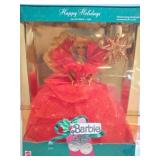 1990 Mattel Happy Holidays Barbie in Box