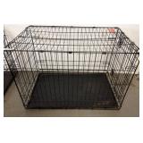 Metal Wire Dog Crate With Removable Tray