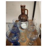 Glassware Set with Myrtle Beach and Growler