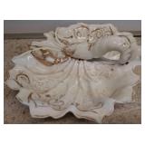 Porcelain lobster-Shaped Double Dish