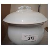 Anthony Shaw Stone China Chamber Pot With Lid