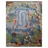 Claire Murray Hand-Hooked Wool Rug, 80ï¿½102