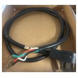 Electrical Power Cable with Bare Wire Ends