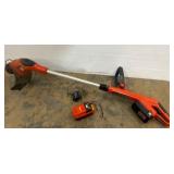 Black+Decker Cordless String Trimmer and Charger