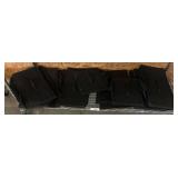 Black Fabric Storage Bins With Handles