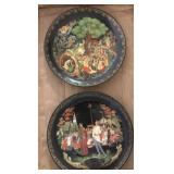 Two Russian Folk Tale Collector Plates