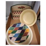 Tableware Assortment with Rack