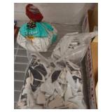 3 lbs of Broken Plates for Mosaic or Art Use