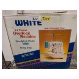 White Speedylock Model 1600 Overlock Machine