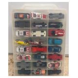Die-Cast Toy Cars in Storage Case