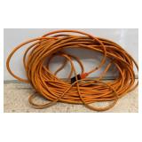 Orange Extension Cord With Connector Adapter