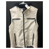 Men's Fried Denim Vest with Hood