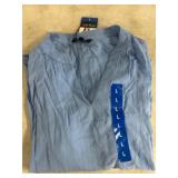 Well Worn Blue Women's Top, Size L