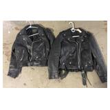 Two Diamond Leather Collection Jackets