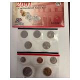2001 U.S. Mint Uncirculated Coin Set, Denver