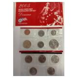 2005 US Mint Denver Uncirculated Coin Set