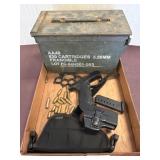 Ammo Can with Accessories and Loose Ammunition