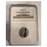 2008-S Jefferson Nickel PF69 Ultra Cameo