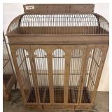 Arched Metal Birdcage with Drawers