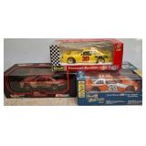 Three Revell Die-Cast NASCAR Model Cars