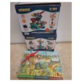 STEM Marble Run Blocks and 1000-Piece Puzzle