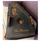 Early 20th-Century The Favorite Autoharp with Case
