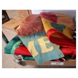 Multicolor Decorative Fabric Banners